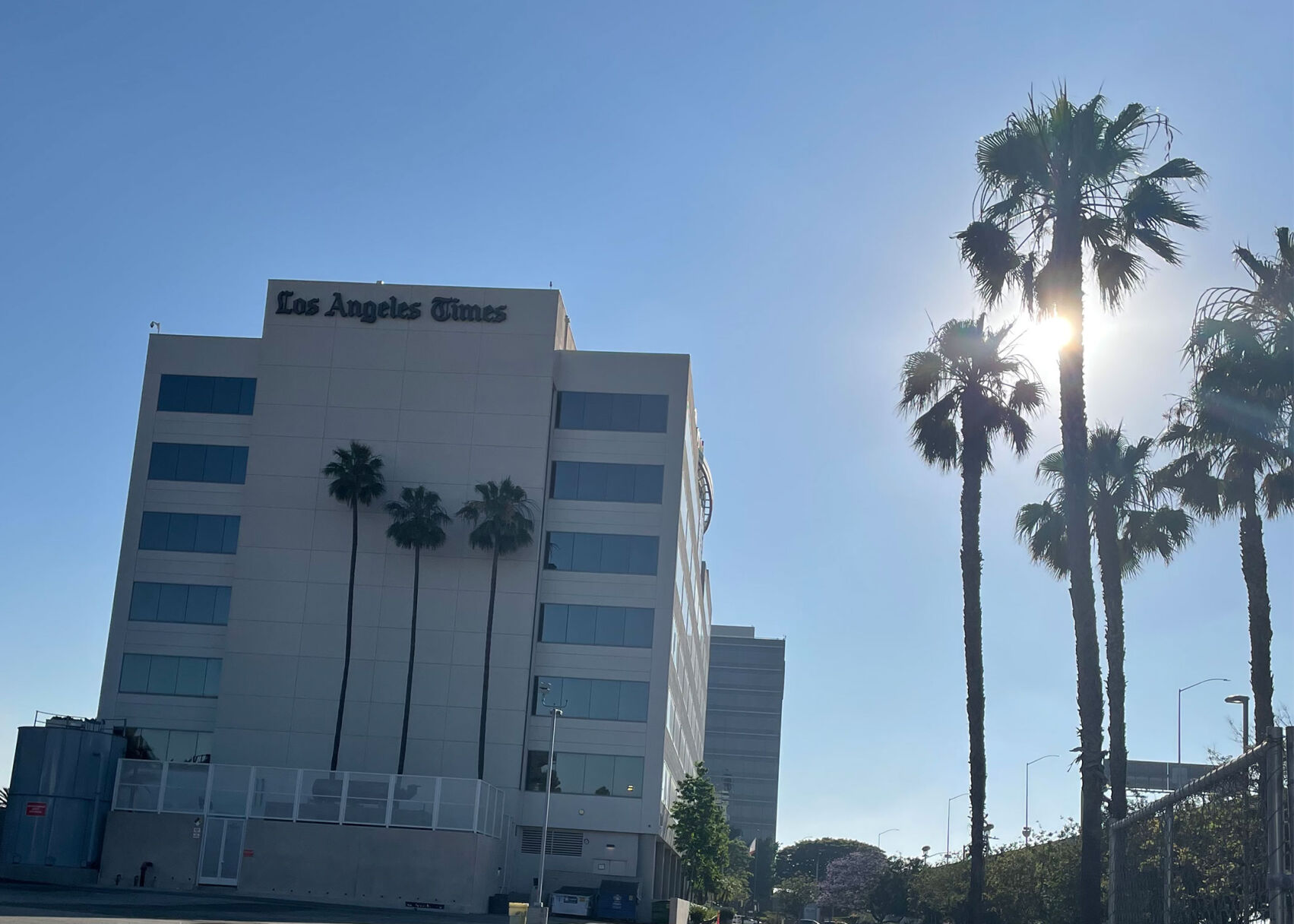 L.A. Times building photo